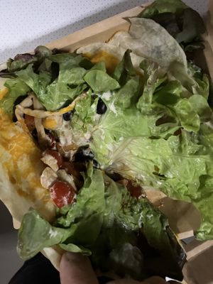 quesadilla (vegan)  at EatWise Cafe in Phuket