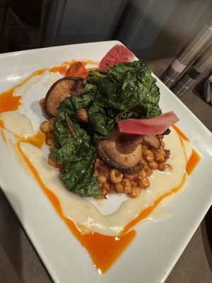 Mushroom entree   at The Ridgway in Ridgway