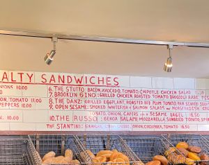   at Tompkins Square Bagels in New York City