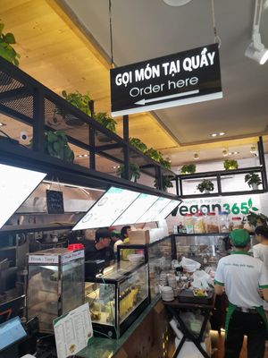 Inside at Vegan 365 in Ho Chi Minh City