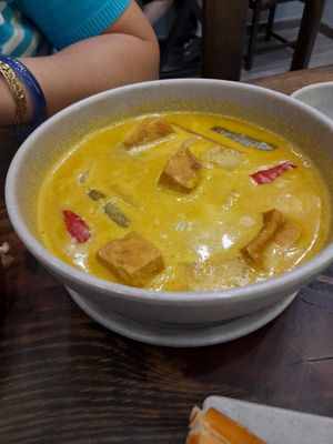 Vegan curry at Vegan 365 in Ho Chi Minh City