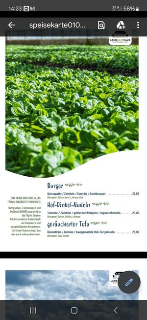 B at Landgasthaus Wintringer Hof in Kleinblittersdorf