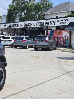  at Galveston Bagel Company in Galveston