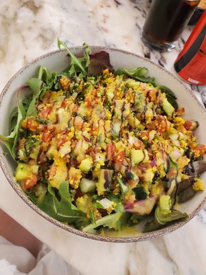 Vegan couscous at Taïm Streetfood Cafe in Vienna