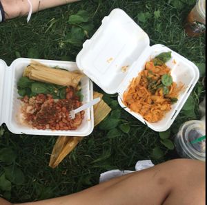 tamale plate and Mac for $13 only!  at Ladonia Cafe in Madison