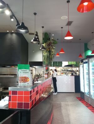 Interior space  at l'Artigiano  in Kalamata