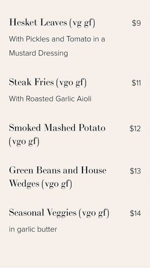 Sides at Mount Macedon Hotel in Mount Macedon