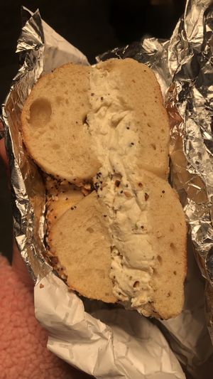  #Veganuary at Broad Nosh Bagels Deli in New York City