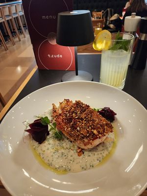 Grilled cabbage at Trude & Töchter in Vienna