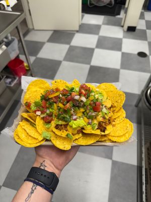 Garden Nachos at KNOW Eatery in Lafayette