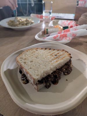 Smokey joes sandwich at Smokey Jo's Cafe in Udaipur