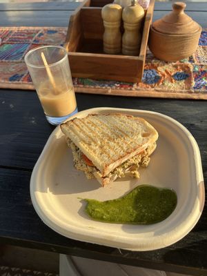   at Smokey Jo's Cafe in Udaipur