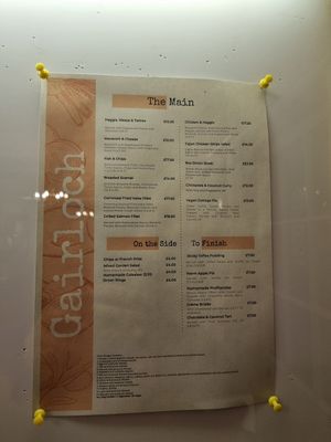 VE = vegan at Gairloch Hotel in Gairloch