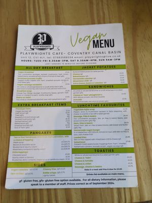  at Playwrights in Coventry