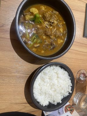 Plant based meatballs   at CoCo - 壹番屋 三創店 in Taipei