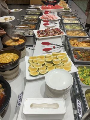   at Yeyunbian Vegetarian Buffet Restaurant - 野云边素食自助餐厅 in Kunming