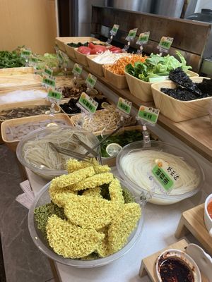   at Yeyunbian Vegetarian Buffet Restaurant - 野云边素食自助餐厅 in Kunming