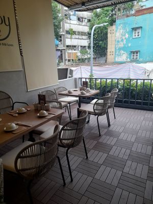 Balcony at Happy Place in Ho Chi Minh City