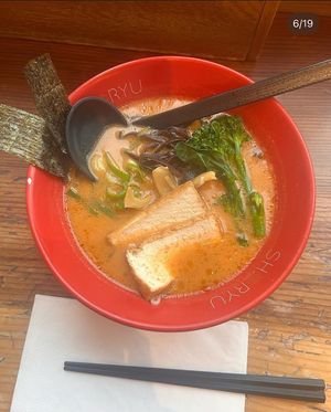 vegan ramen   at Shoryu Ramen - Shoreditch in London