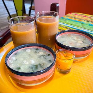 Soup  at Quinua in Quito