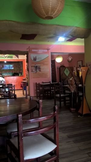 El restaurante. Más grande que se parece aquí. at Quinua in Quito