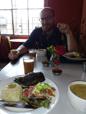 Set menu for lunch at Quinua in Quito