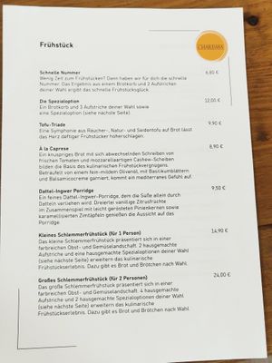  at Vegane Gastrothek Charisma in Radolfzell