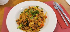 Wonderwok - very yummy! at Vegane Gastrothek Charisma in Radolfzell