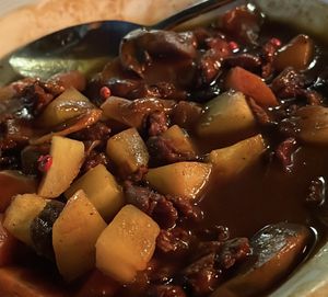 Veganes Gulasch  at Vegane Gastrothek Charisma in Radolfzell