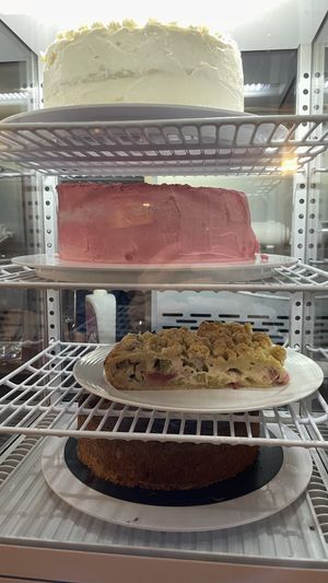 Süsse Versuchung. Zitronentorte sehr zu empfehlen.  at Vegane Gastrothek Charisma in Radolfzell