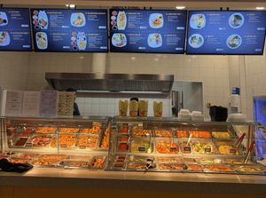 Buffet or menu?!  at Fresh Rolls - East Side Mall in Berlin