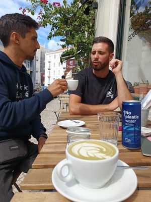  at GAL Cafe in Lisbon