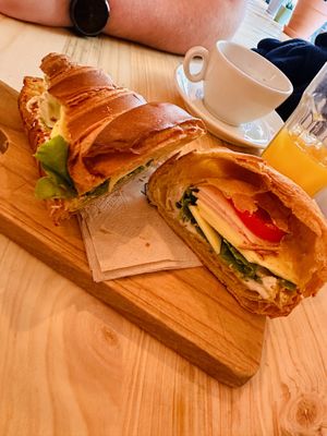 Ham & Cheese Croissant   at GAL Cafe in Lisbon