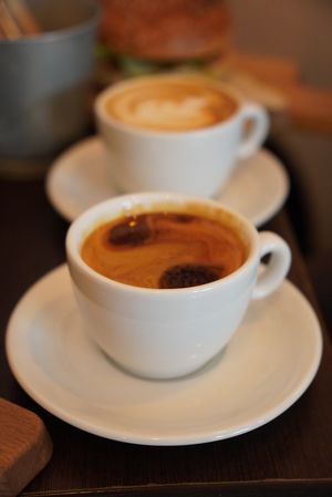 Americano at GAL Cafe in Lisbon