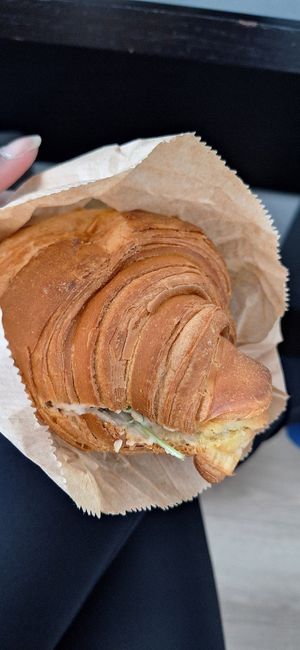 Tofu crossiant at GAL Cafe in Lisbon
