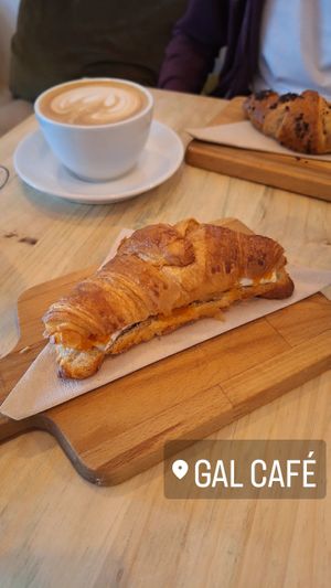 Cheese and jam crossiant at GAL Cafe in Lisbon