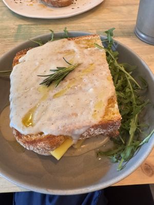 Crouque monseir  at GAL Cafe in Lisbon