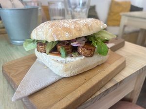 Tempeh   at GAL Cafe in Lisbon