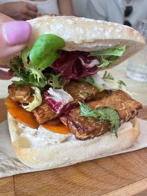 Tempeh  at GAL Cafe in Lisbon