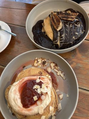 Pancakes were good   at GAL Cafe in Lisbon