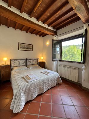 Junior suite “Alba” at Podere Sole in Trequanda