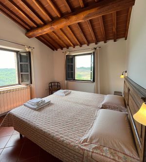 Junior suite “Meriggio” at Podere Sole in Trequanda
