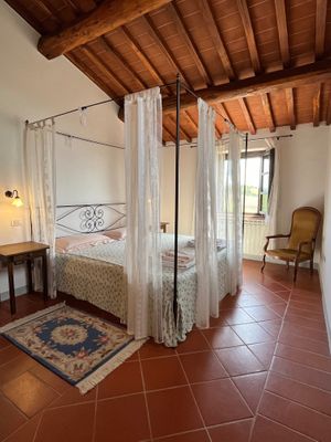 Double room “Tramonto” at Podere Sole in Trequanda