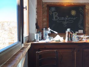 Petit déjeuner 100% vegan at Podere Sole in Trequanda