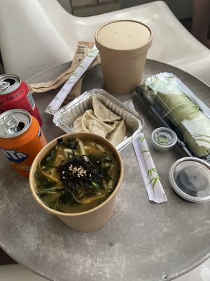 the feast   at Sushi Gyoza  in Figueres