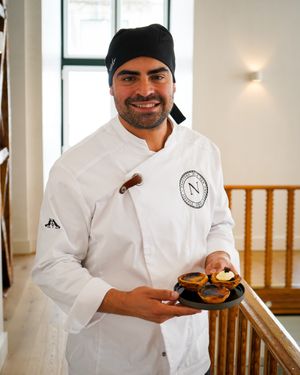 Chef João batalha, co-founder of Nat'elier at Nat'elier | Pastel de Nata in Lisbon