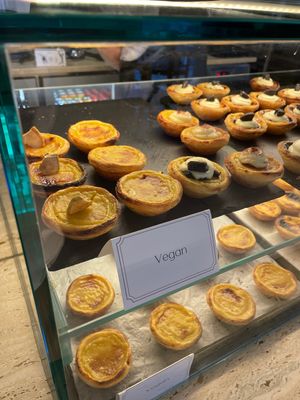 4 Vegan options   at Nat'elier | Pastel de Nata in Lisbon