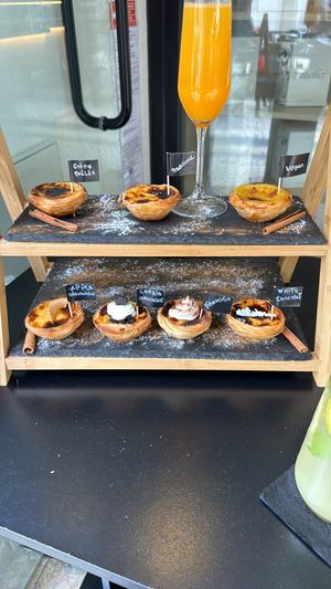Different flavours   at Nat'elier | Pastel de Nata in Lisbon