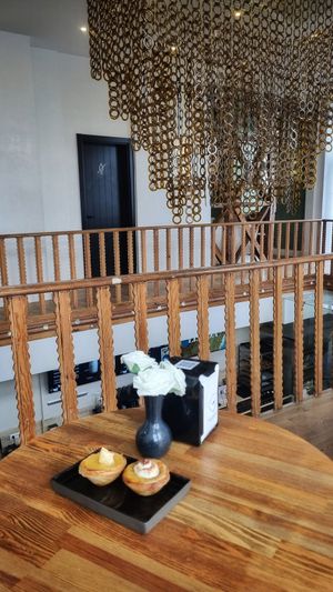 Seating upstairs (window seats) at Nat'elier | Pastel de Nata in Lisbon