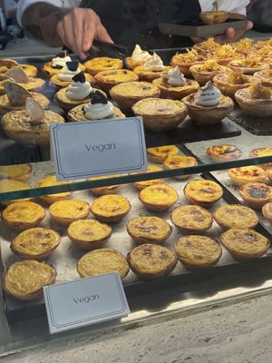 Vegan options  at Nat'elier | Pastel de Nata in Lisbon